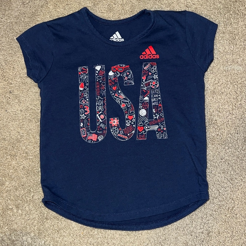 Adidas Toddler Girl Tshirt